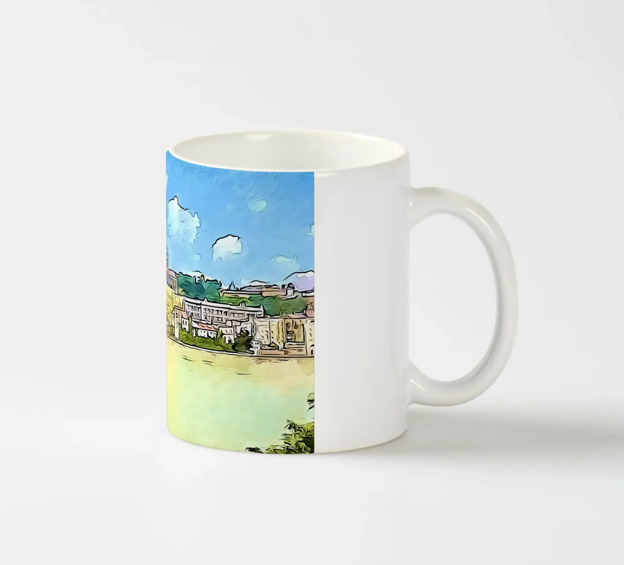 Passau, Motiv 3 tazza in ceramica da ZAMART