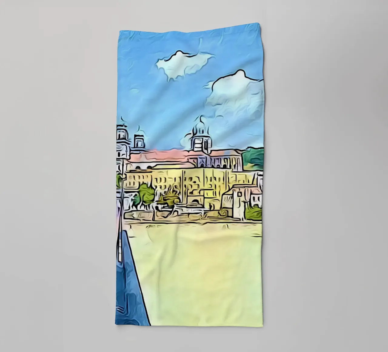 Passau, Motiv 3 towel by ZAMART