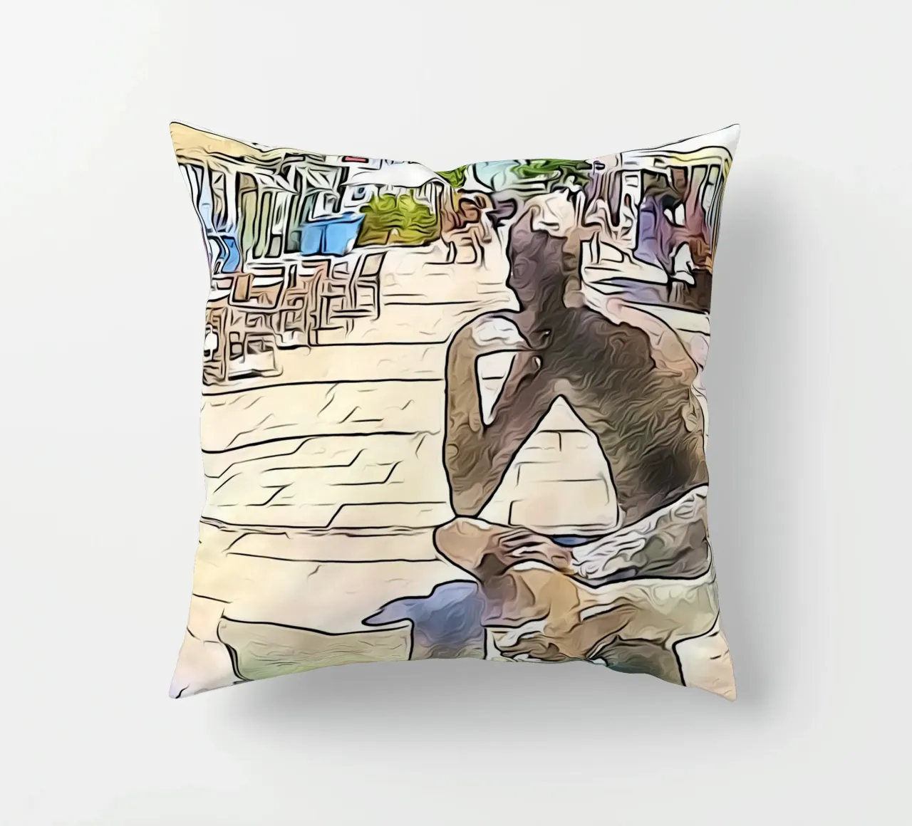 Passau, Motiv 4 cuscino da ZAMART