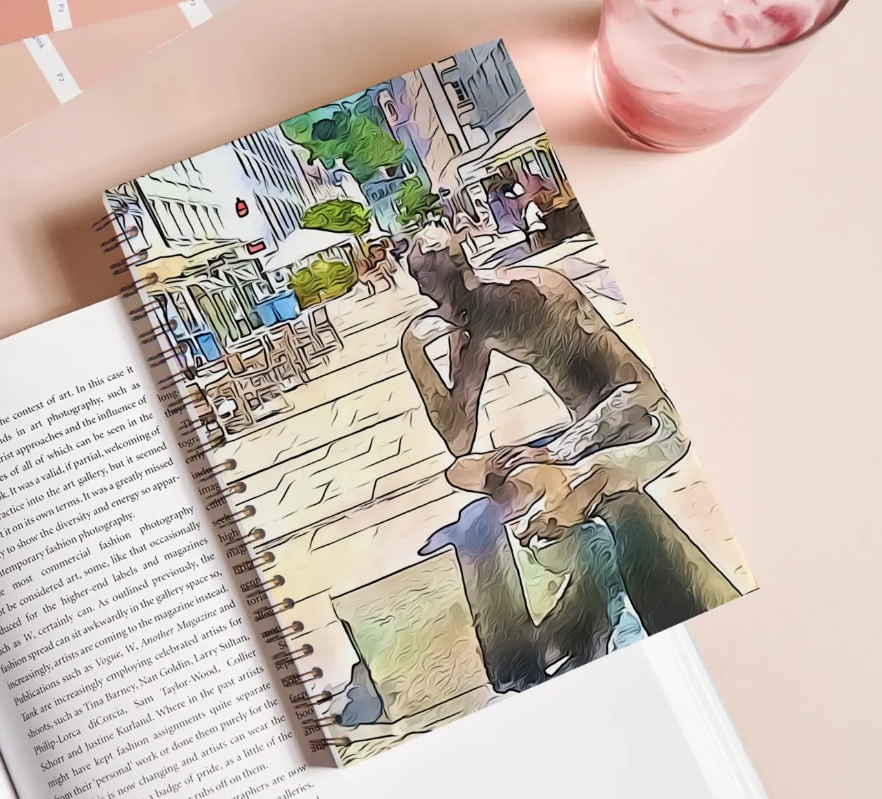 Passau, Motiv 4 spiral notebook by ZAMART