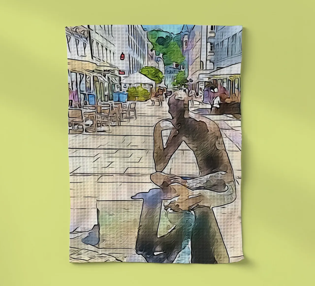 Passau, Motiv 4 canovaccio da cucina da ZAMART