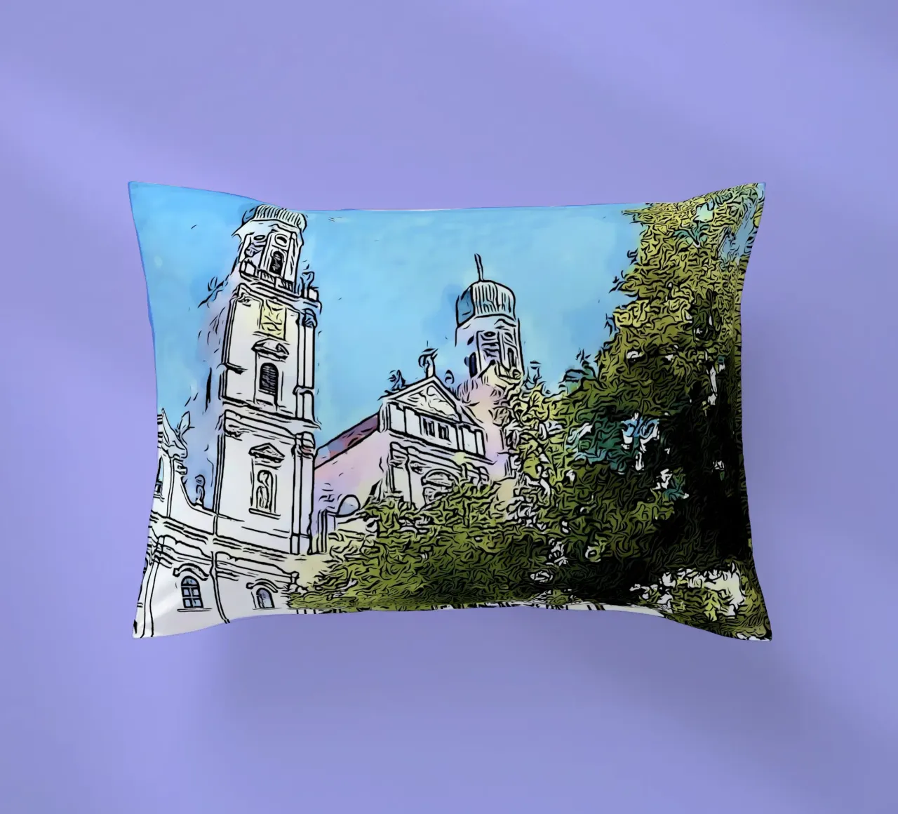 Passau, Motiv 6 cuscino da ZAMART