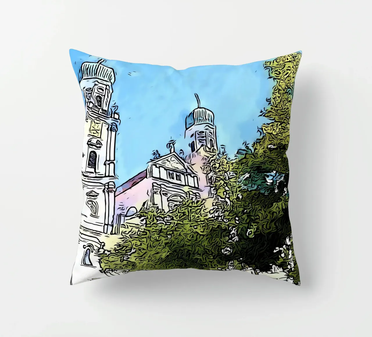 Passau, Motiv 6 cuscino da ZAMART