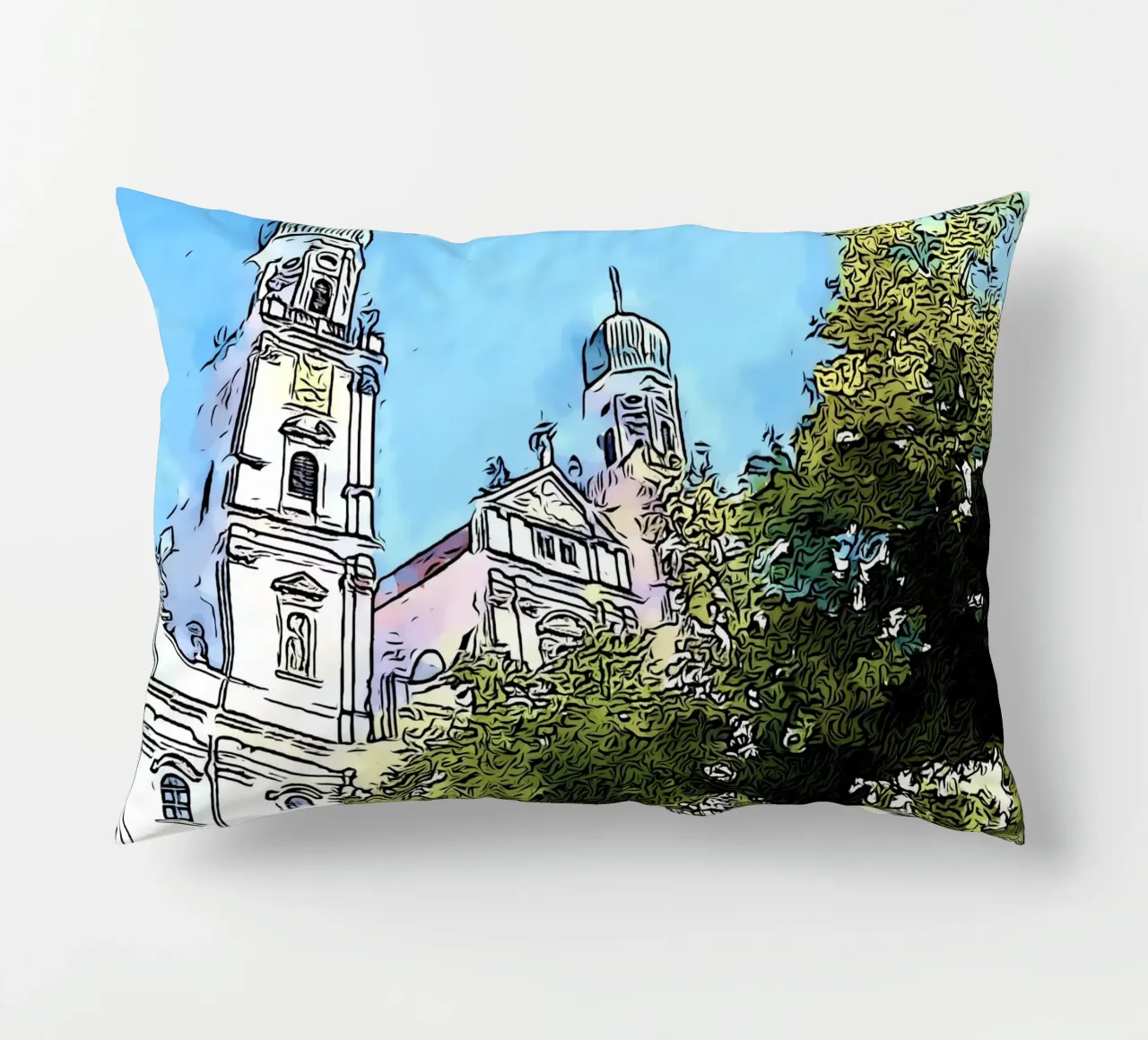 Passau, Motiv 6 cuscino da ZAMART