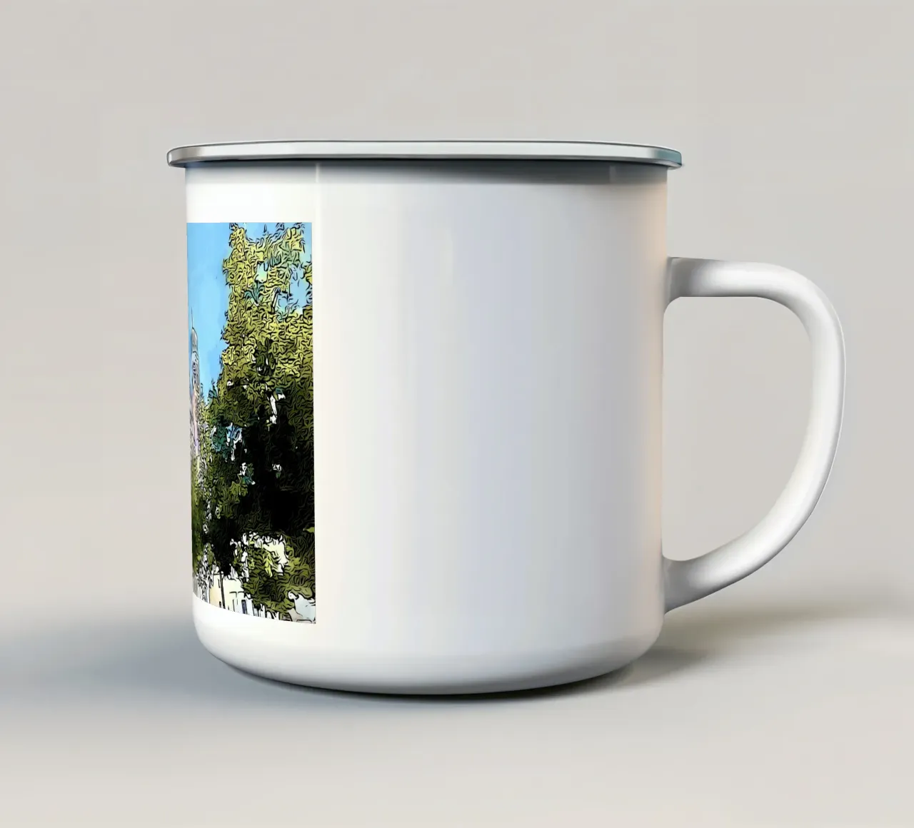 Passau, Motiv 6 tazza in smalto da ZAMART