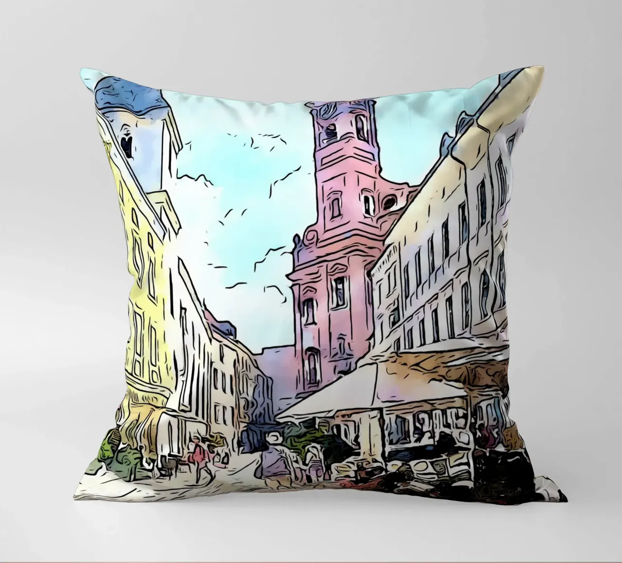 Passau, Motiv 7 cuscino da ZAMART