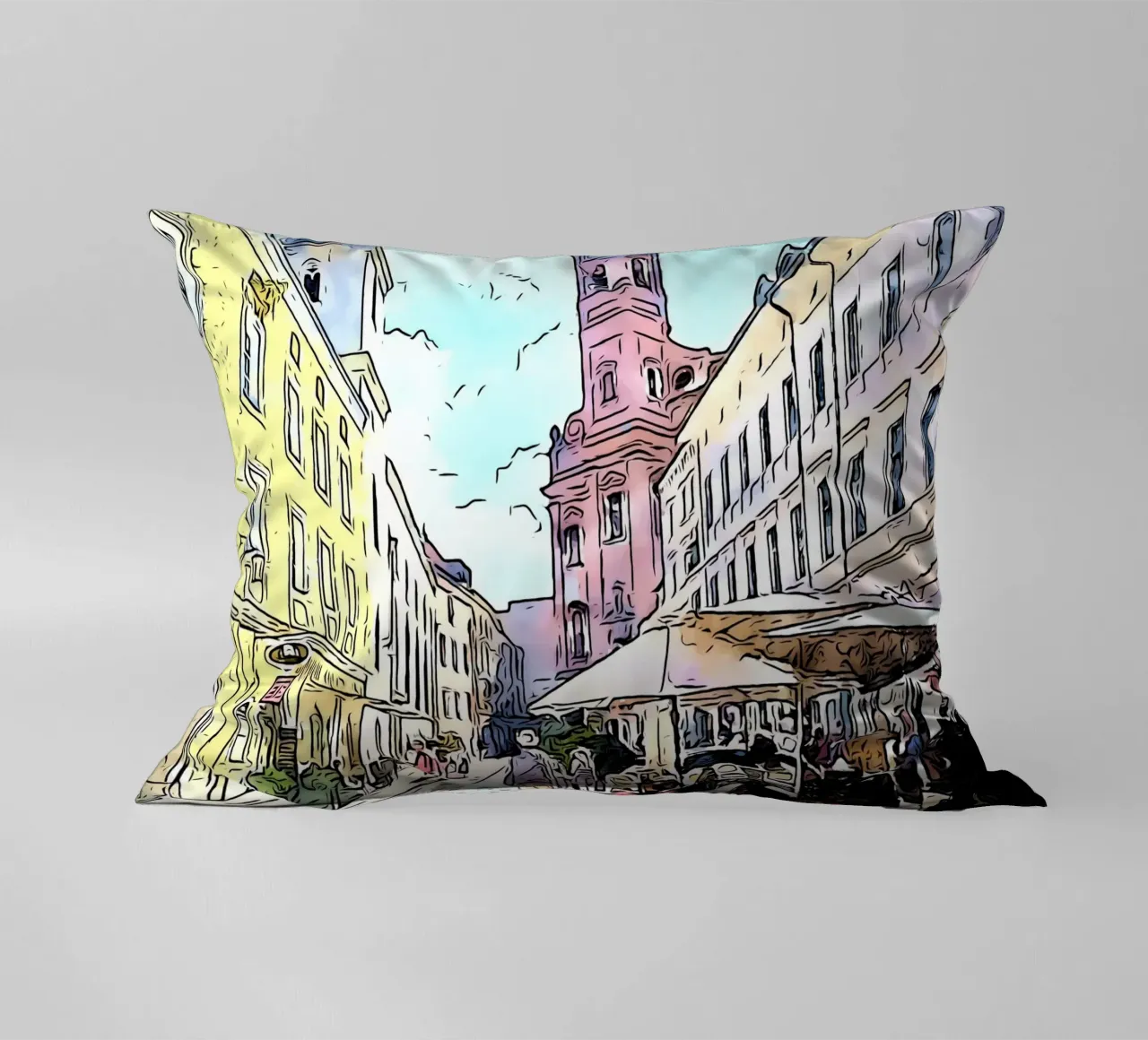 Passau, Motiv 7 cuscino da ZAMART