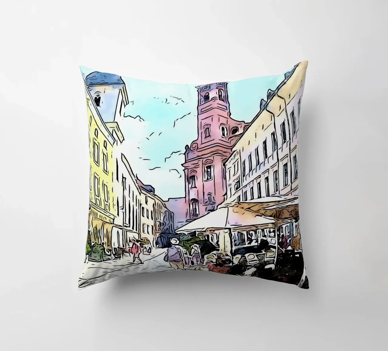 Passau, Motiv 7 cuscino da ZAMART