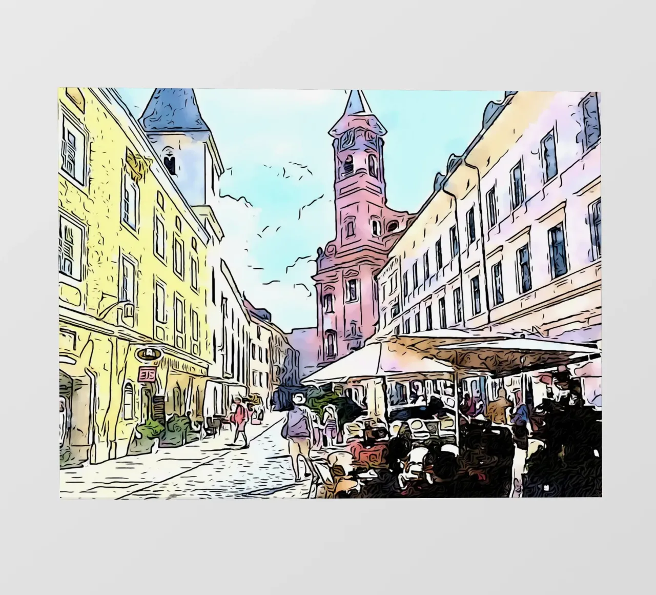 Passau, Motiv 7 telo in pvc da ZAMART