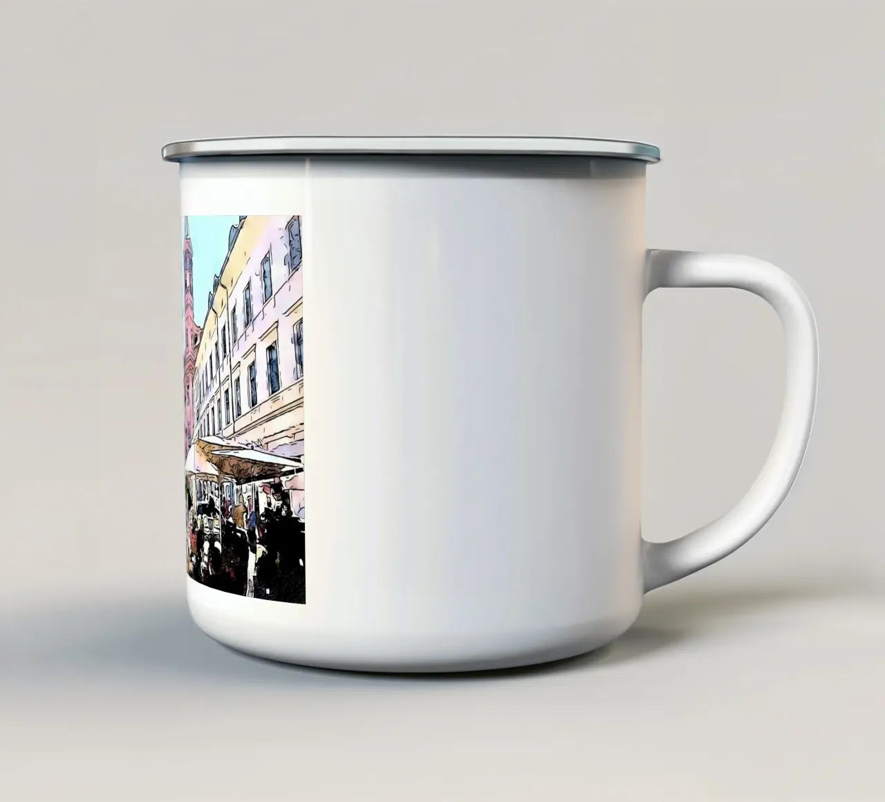 Passau, Motiv 7 tazza in smalto da ZAMART