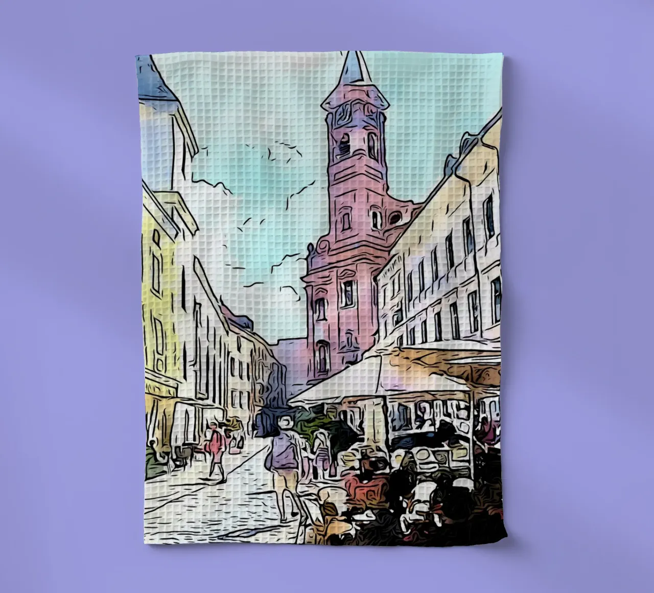 Passau, Motiv 7 canovaccio da cucina da ZAMART