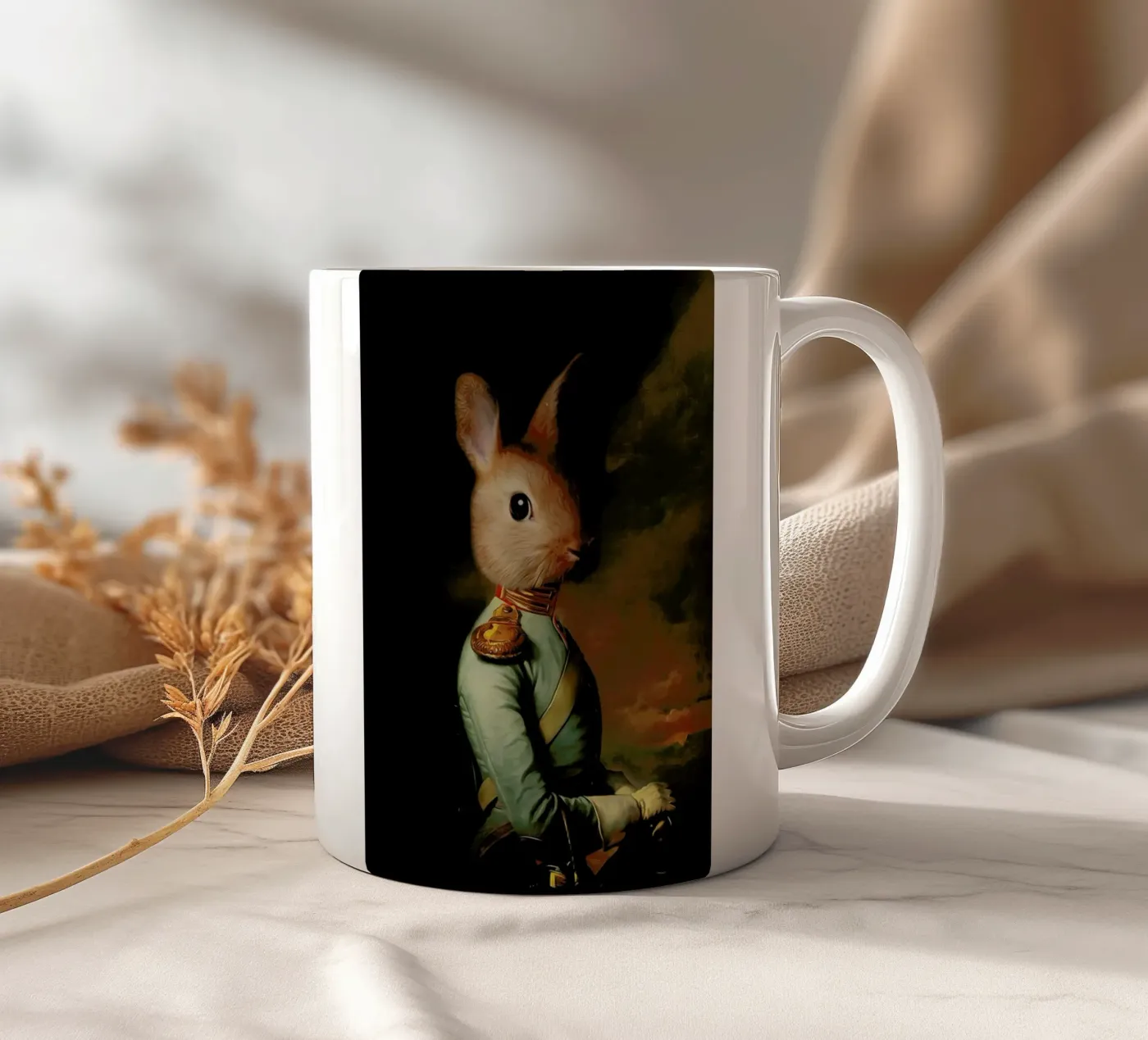 Den ceramic mug by Tein Lucasson