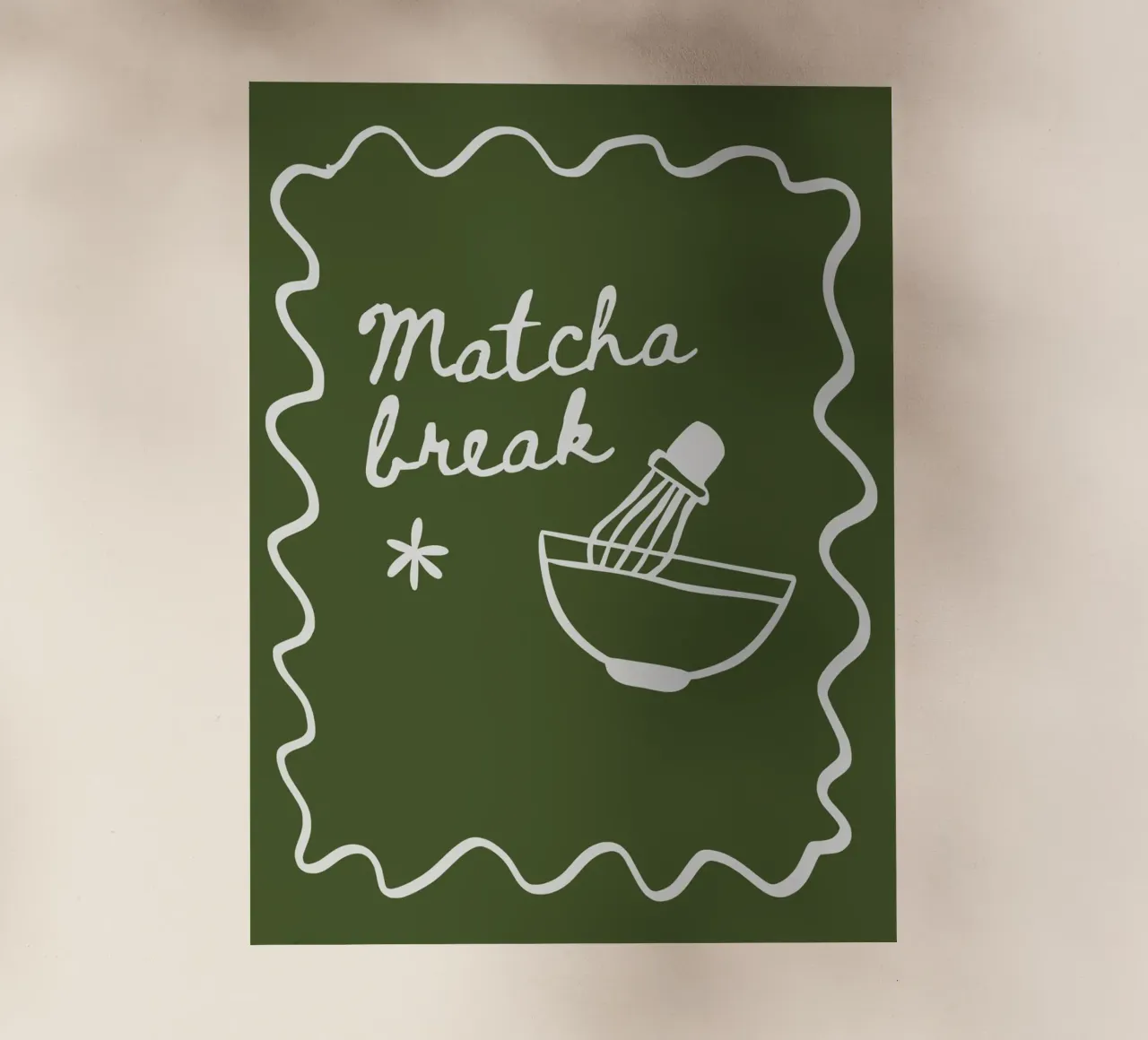 Matcha Break pellicola backlit da Dreamer10