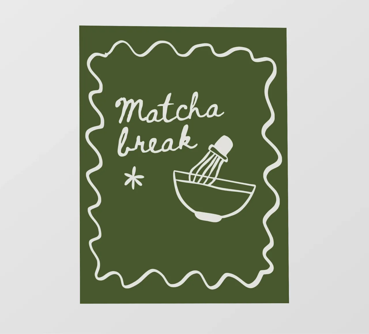 Matcha Break pellicola backlit da Dreamer10