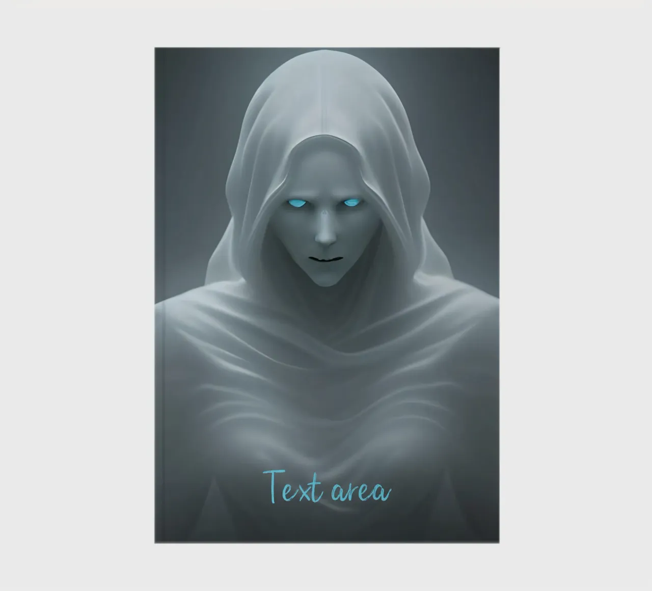 Azure Gaze notebook by Lady Mathzeba