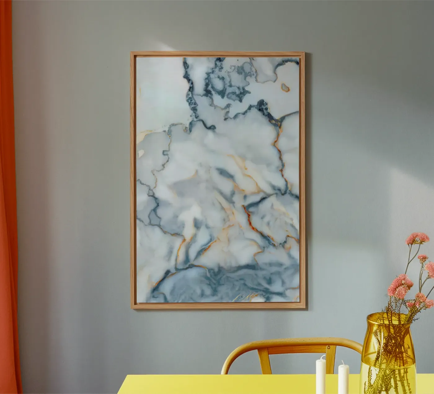 Germany Marble Map pannello forex da Octavian