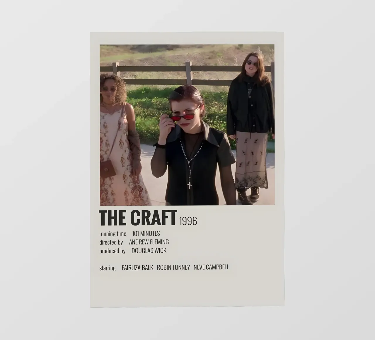 THE CRAFT 1996 telo in pvc da MVFminimalist