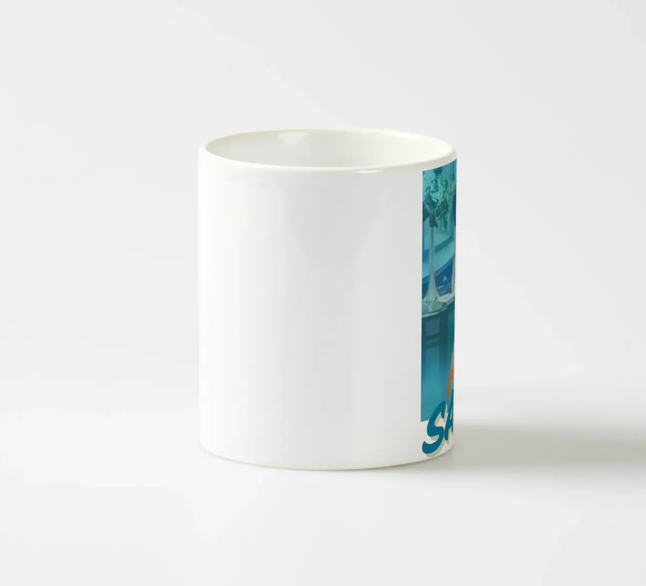 Feelin Saucy | Press Play Art Print Remix tazza in ceramica da Press Play Art Prints