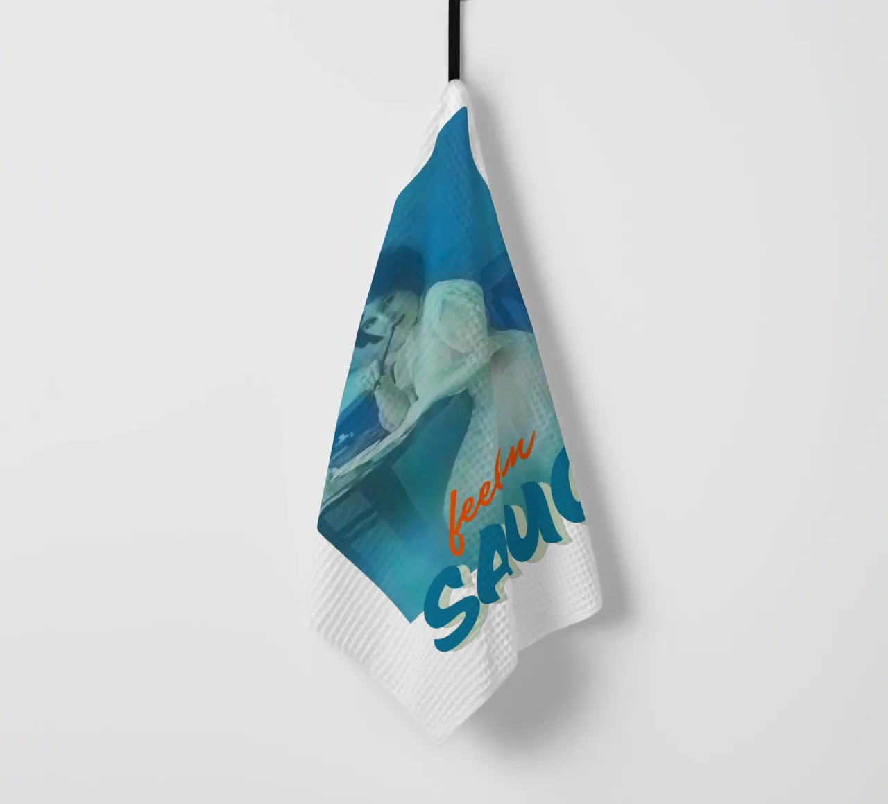 Feelin Saucy | Press Play Art Print Remix canovaccio da cucina da Press Play Art Prints