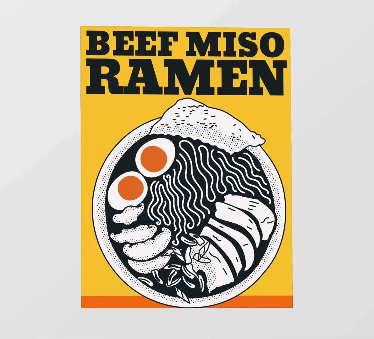 Miso Ramen pellicola backlit da Dreamer10