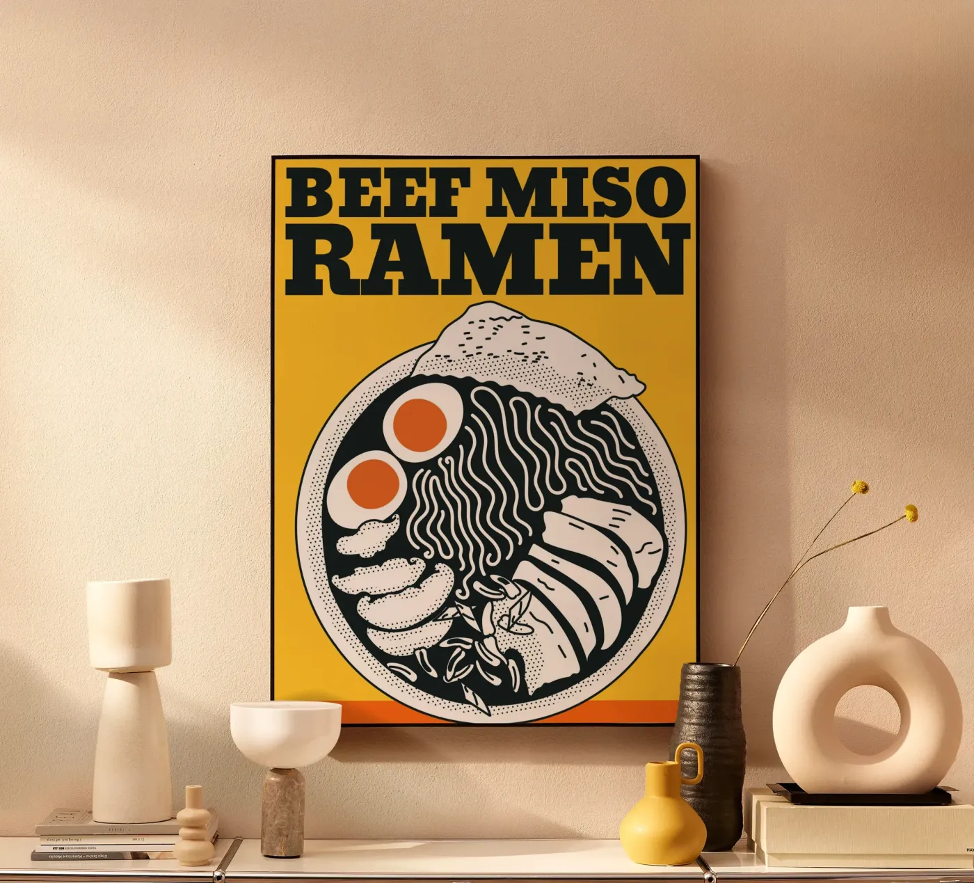 Miso Ramen acryl van Dreamer10