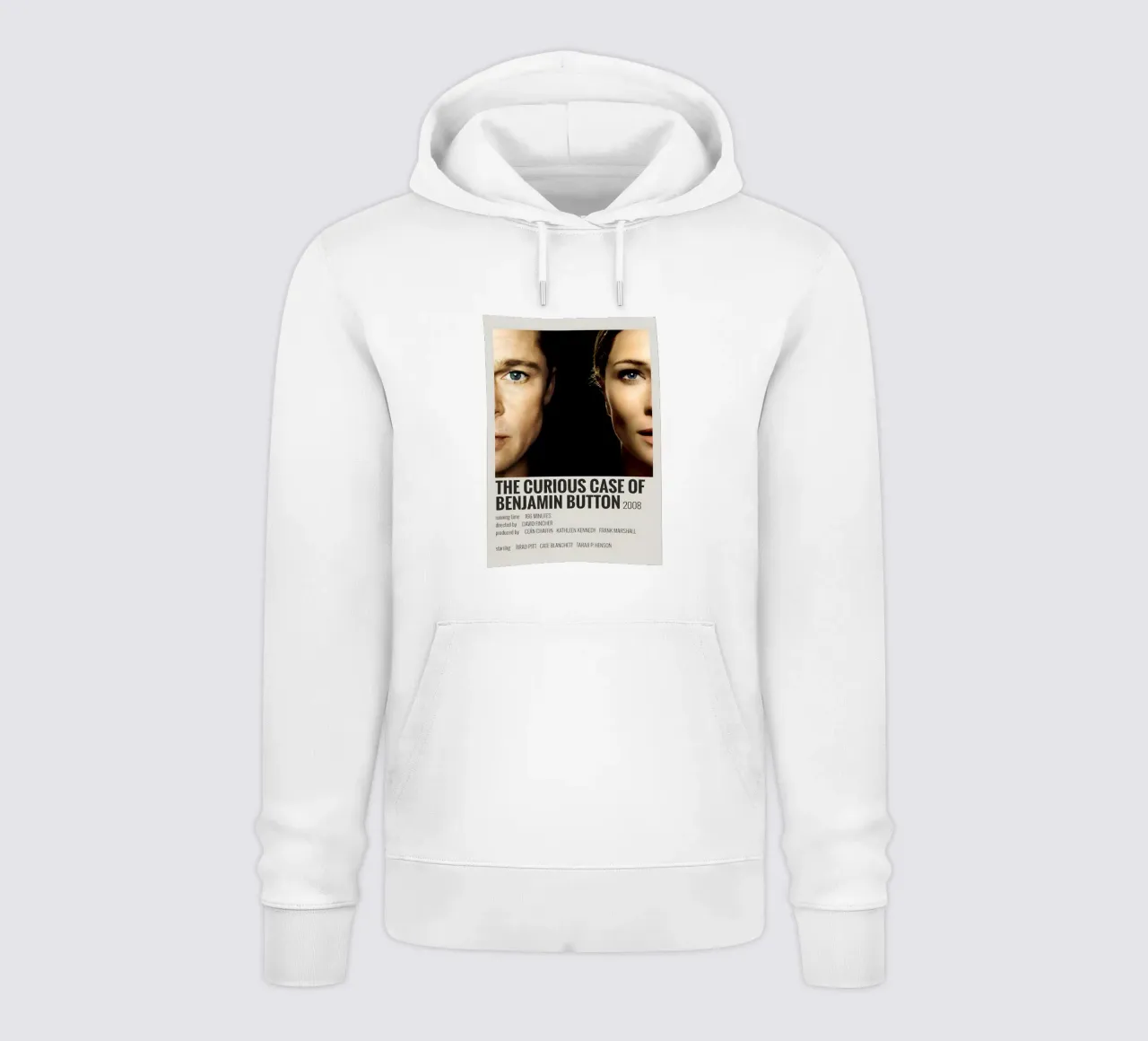 THE CURIOUS CASE OF BENJAMIN BUTTON 2008 felpa con cappuccio da MVFminimalist
