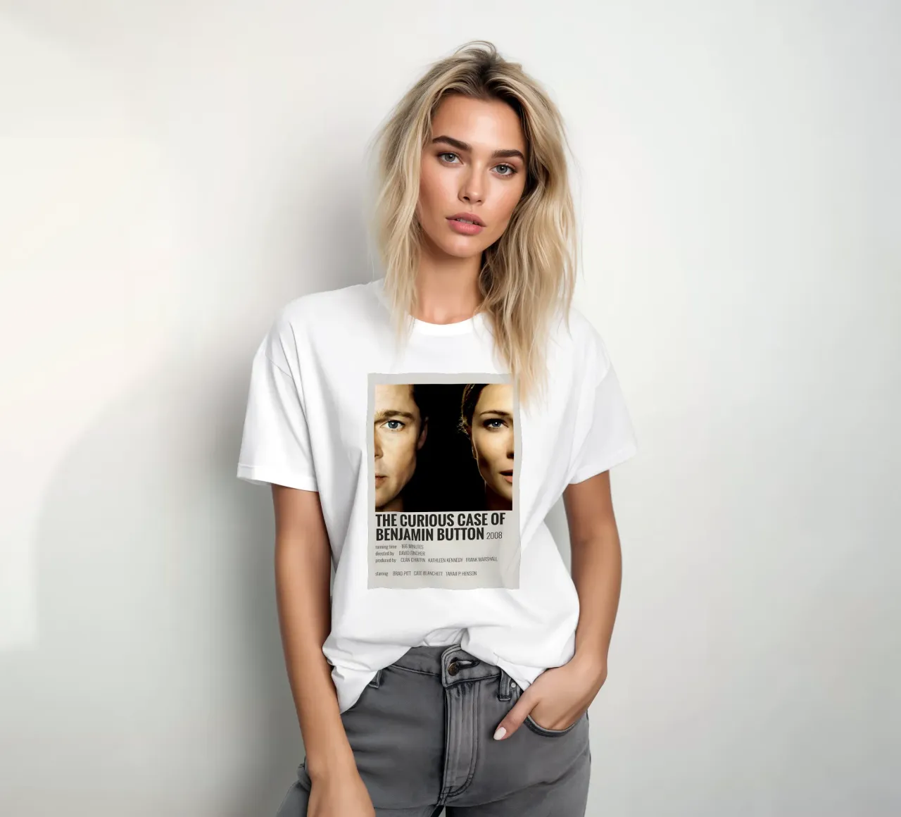 THE CURIOUS CASE OF BENJAMIN BUTTON 2008 t-shirt da MVFminimalist