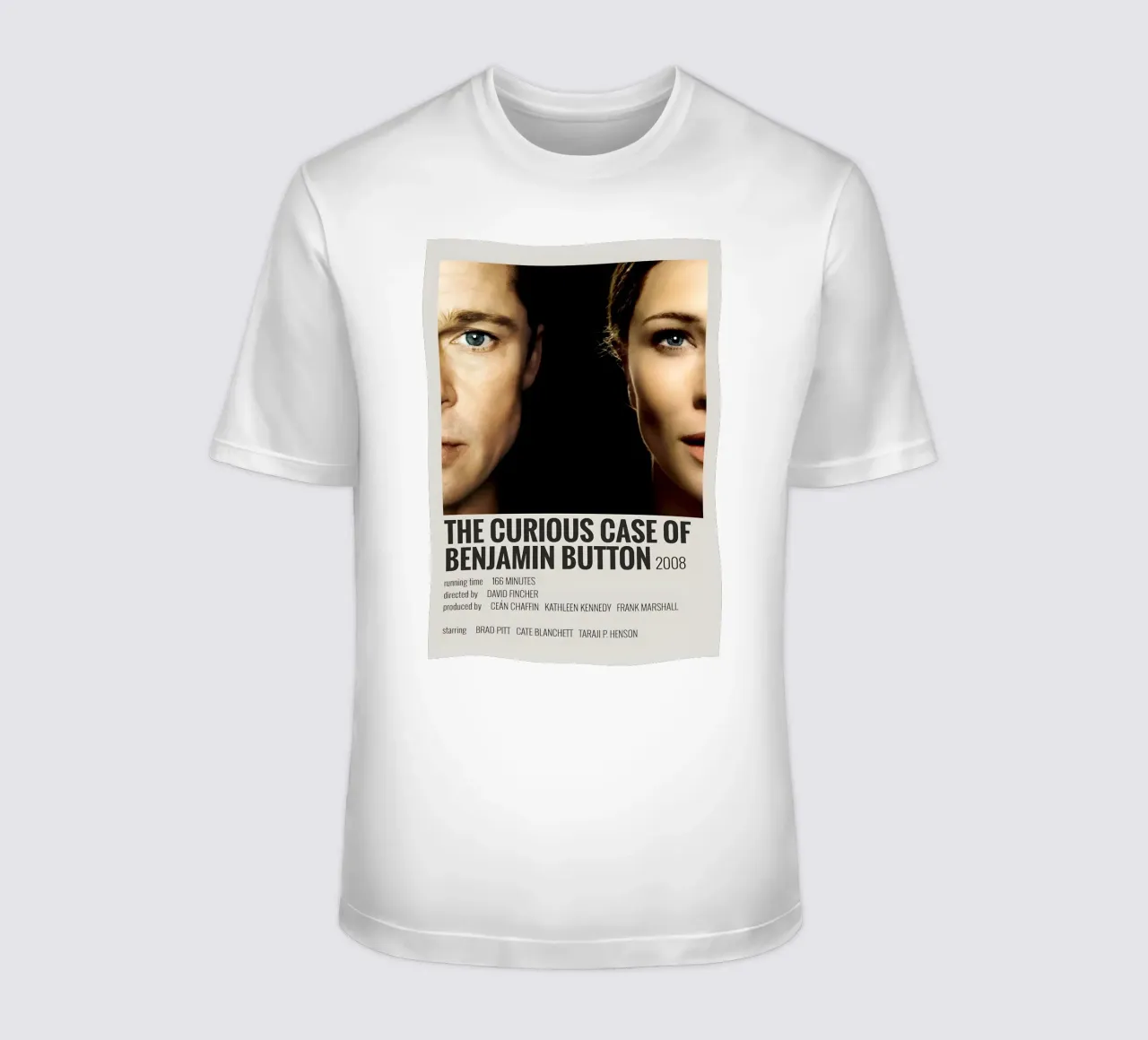 THE CURIOUS CASE OF BENJAMIN BUTTON 2008 t-shirt da MVFminimalist