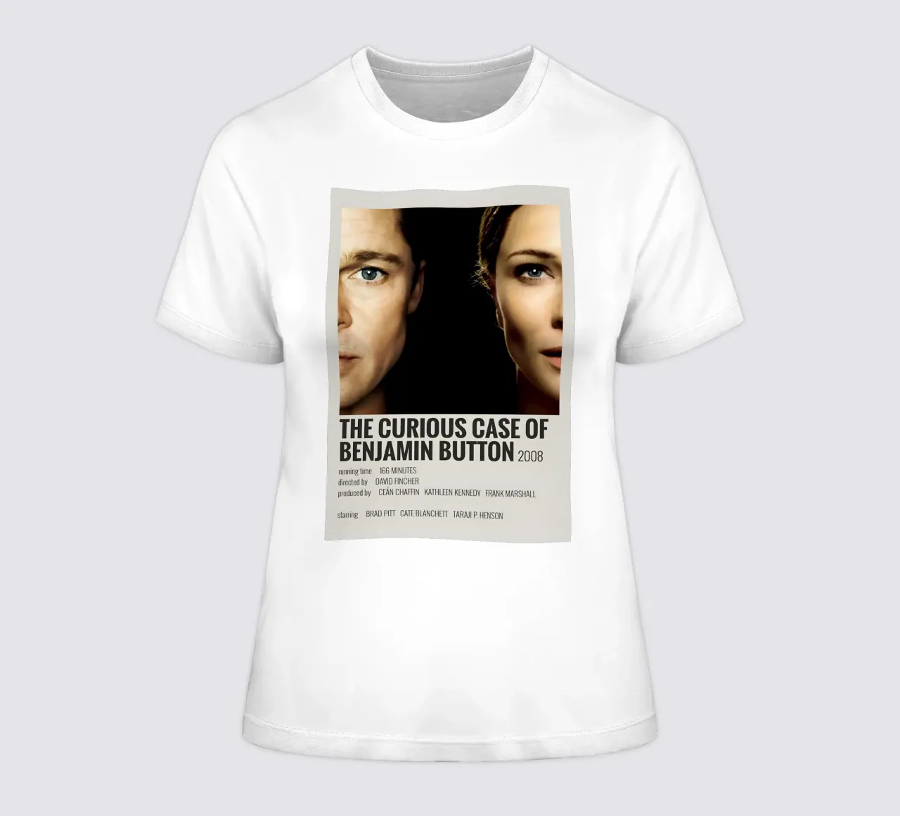 THE CURIOUS CASE OF BENJAMIN BUTTON 2008 t-shirt da donna da MVFminimalist