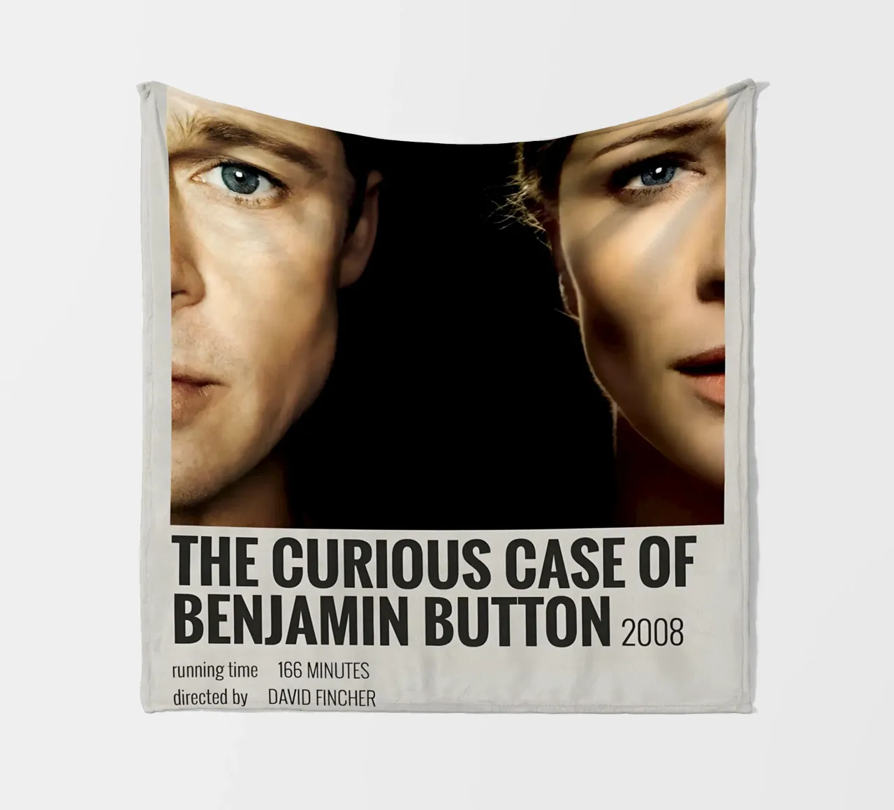 THE CURIOUS CASE OF BENJAMIN BUTTON 2008 coperta in pile da MVFminimalist