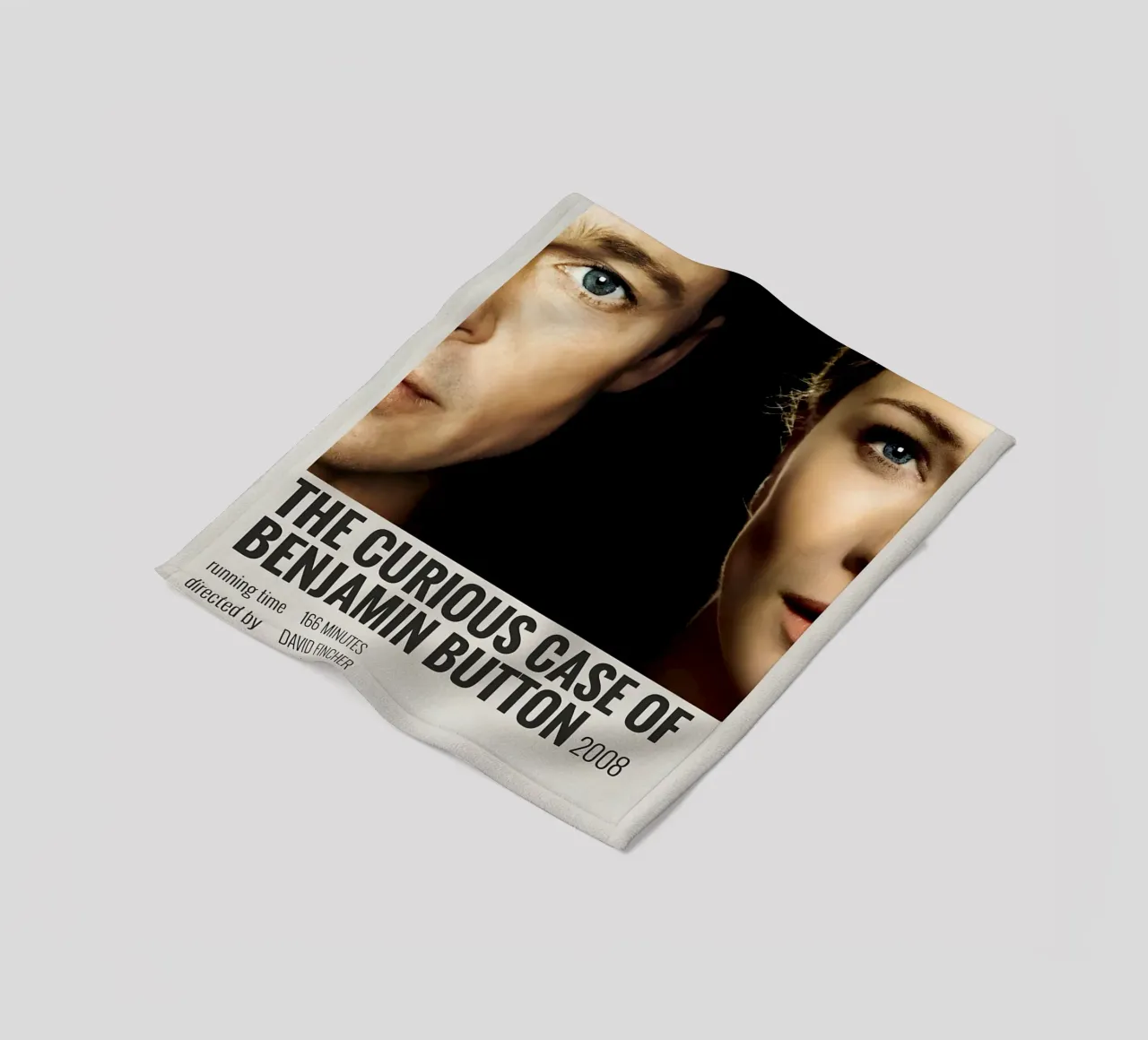 THE CURIOUS CASE OF BENJAMIN BUTTON 2008 coperta in pile da MVFminimalist