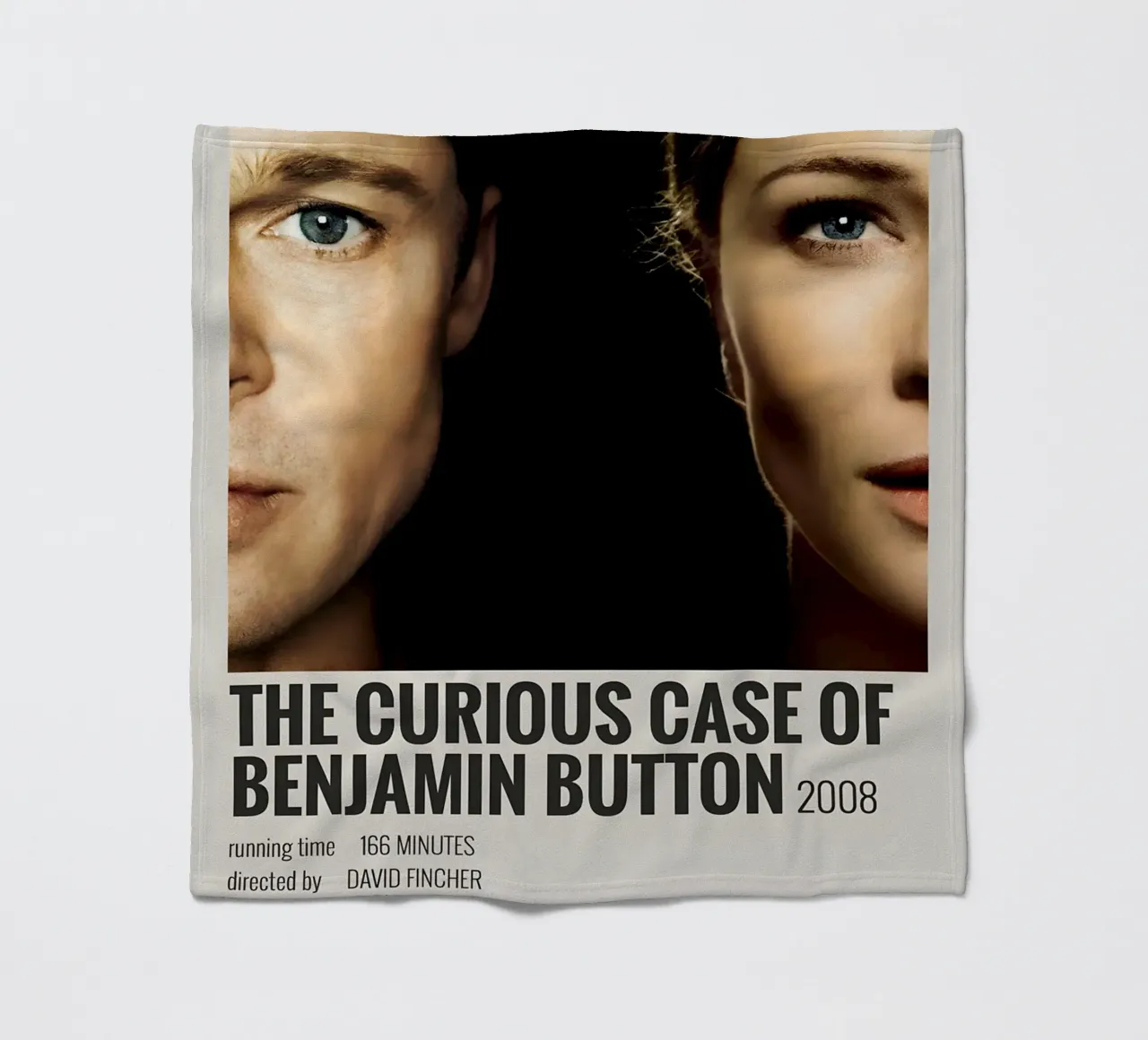 THE CURIOUS CASE OF BENJAMIN BUTTON 2008 coperta in pile da MVFminimalist