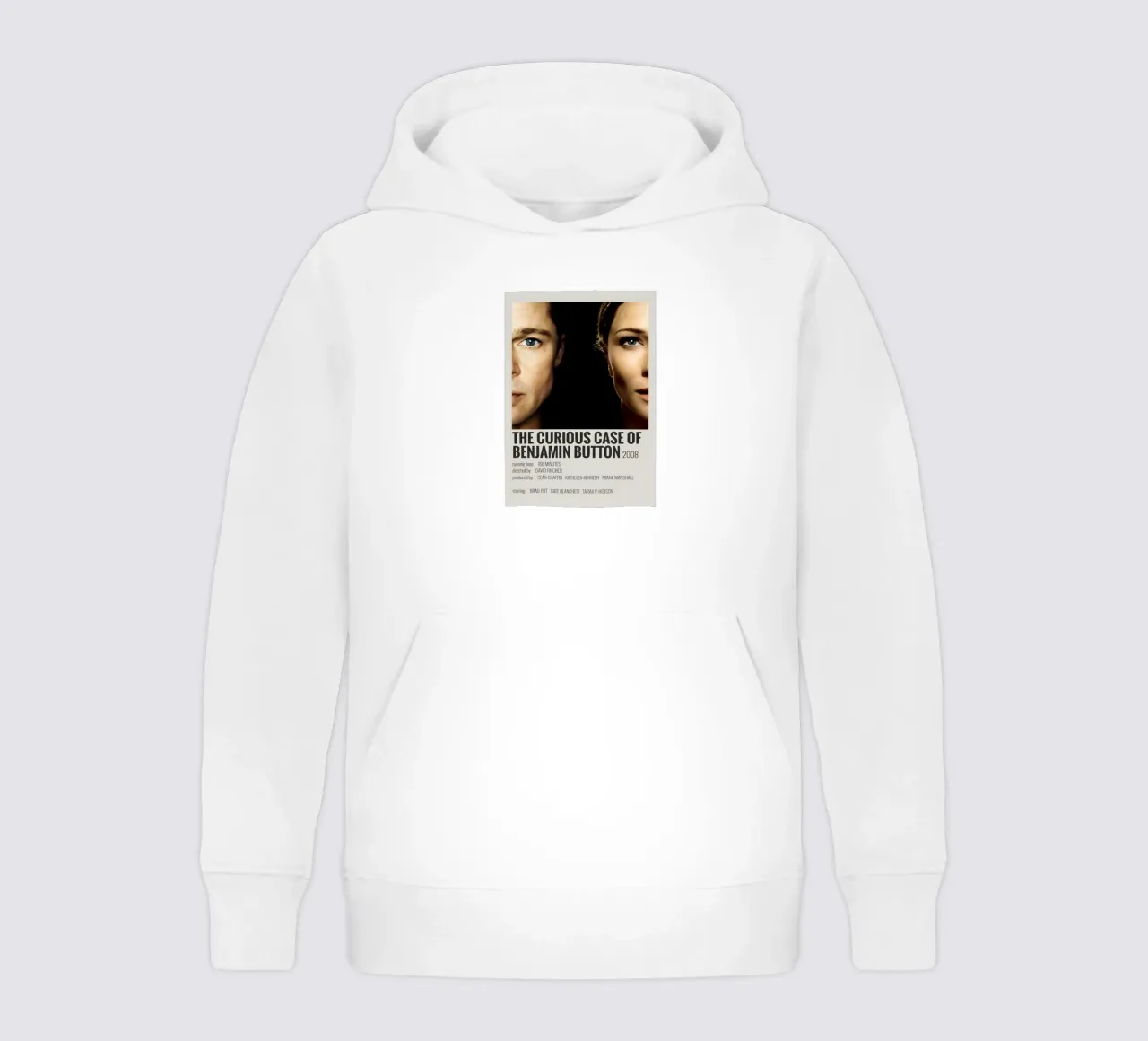 THE CURIOUS CASE OF BENJAMIN BUTTON 2008 felpa bambino con cappuccio da MVFminimalist