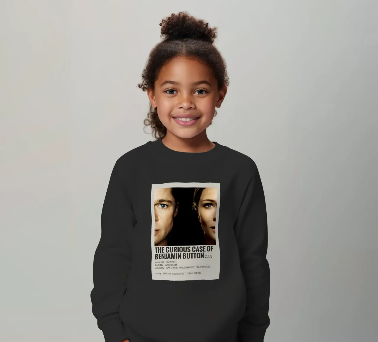 THE CURIOUS CASE OF BENJAMIN BUTTON 2008 felpa bambino da MVFminimalist