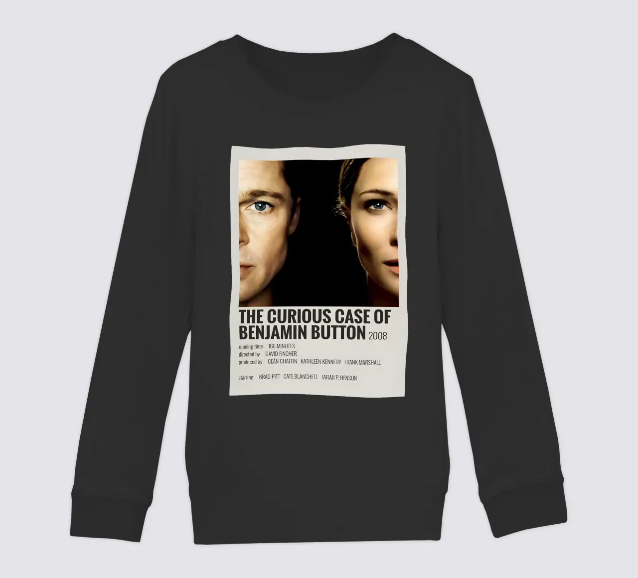 THE CURIOUS CASE OF BENJAMIN BUTTON 2008 felpa bambino da MVFminimalist