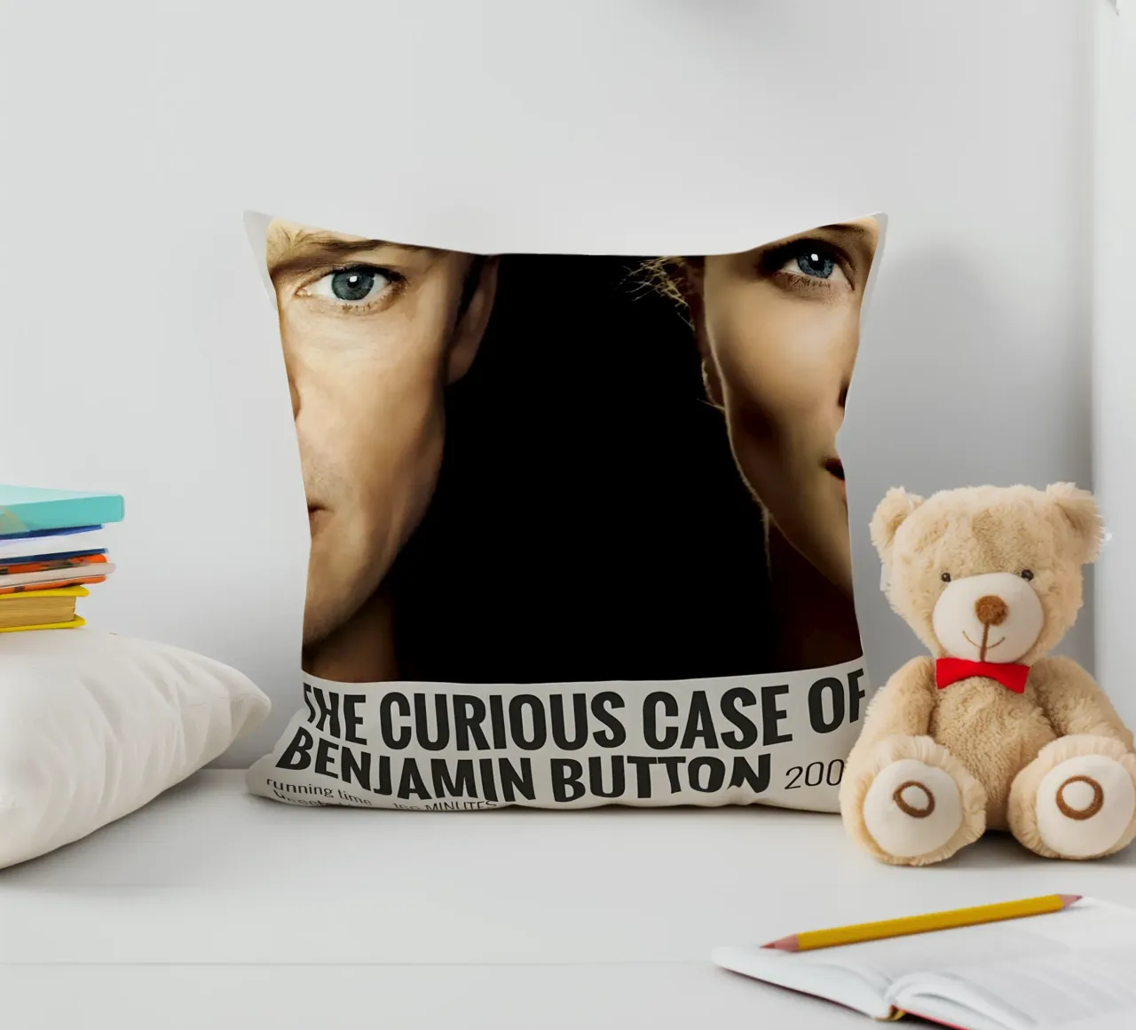 THE CURIOUS CASE OF BENJAMIN BUTTON 2008 cuscino da MVFminimalist