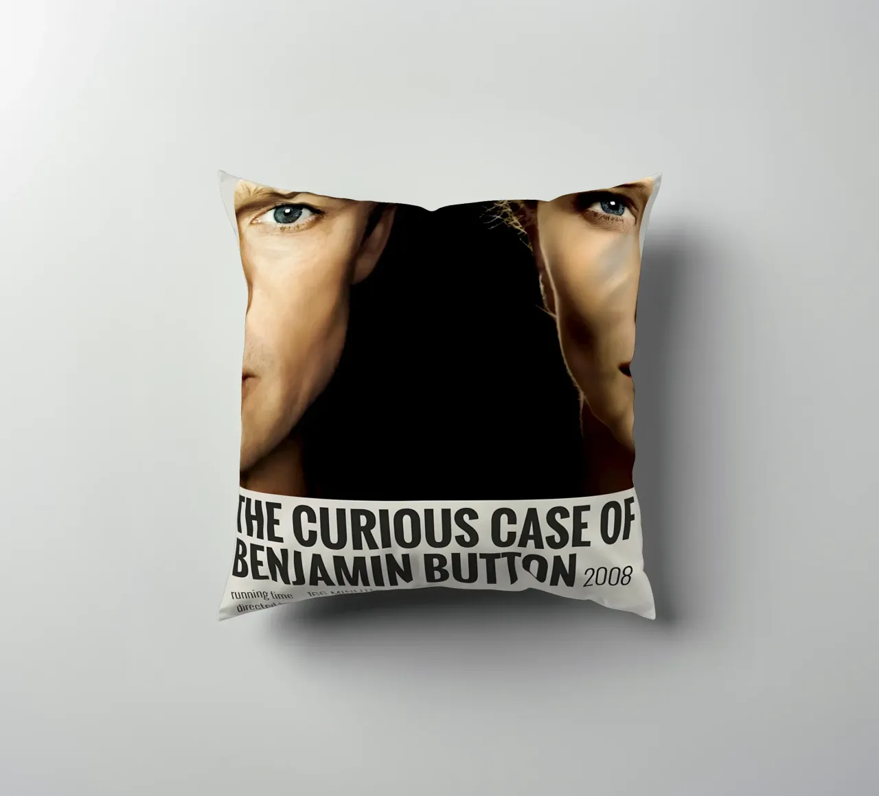 THE CURIOUS CASE OF BENJAMIN BUTTON 2008 cuscino da MVFminimalist