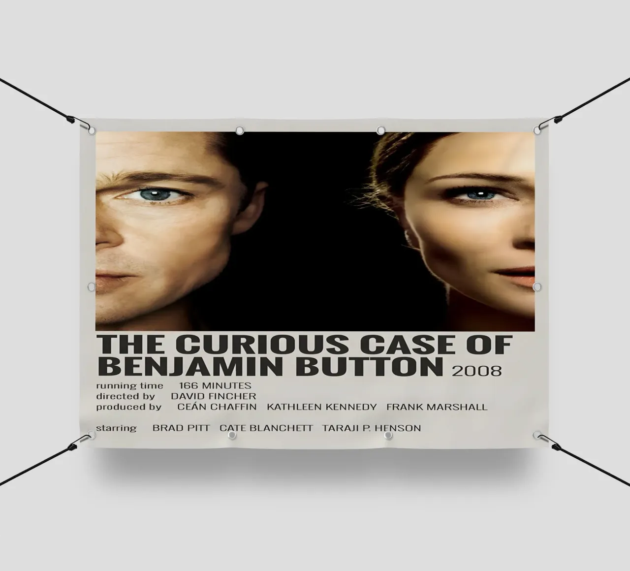 THE CURIOUS CASE OF BENJAMIN BUTTON 2008 telo in pvc da MVFminimalist