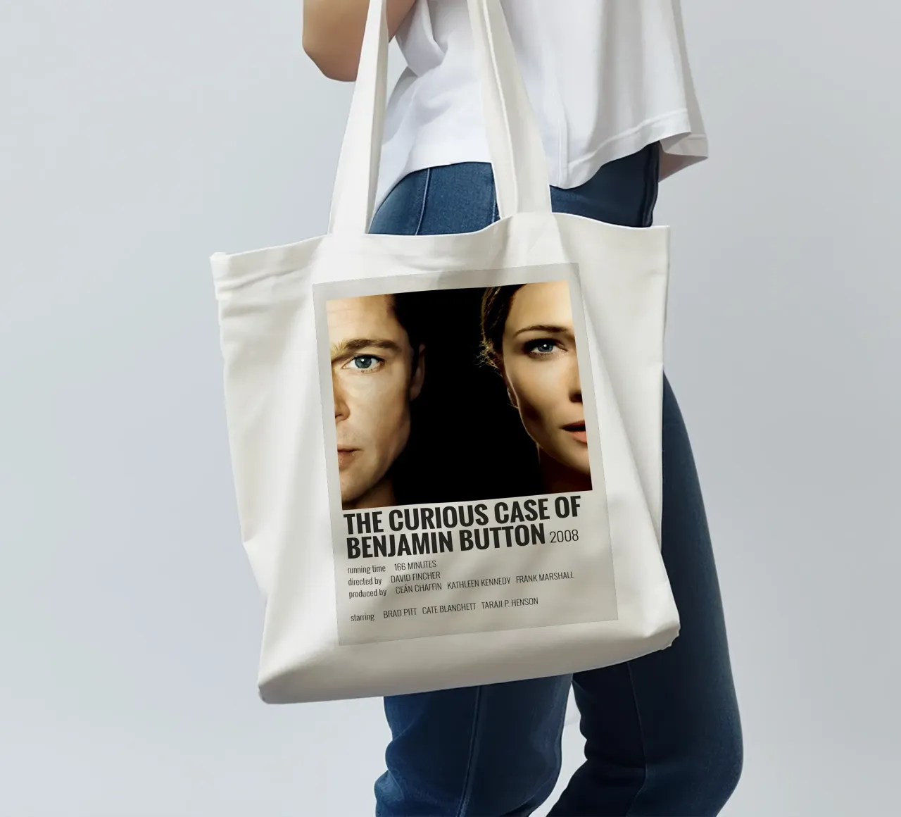 THE CURIOUS CASE OF BENJAMIN BUTTON 2008 borsa in juta da MVFminimalist
