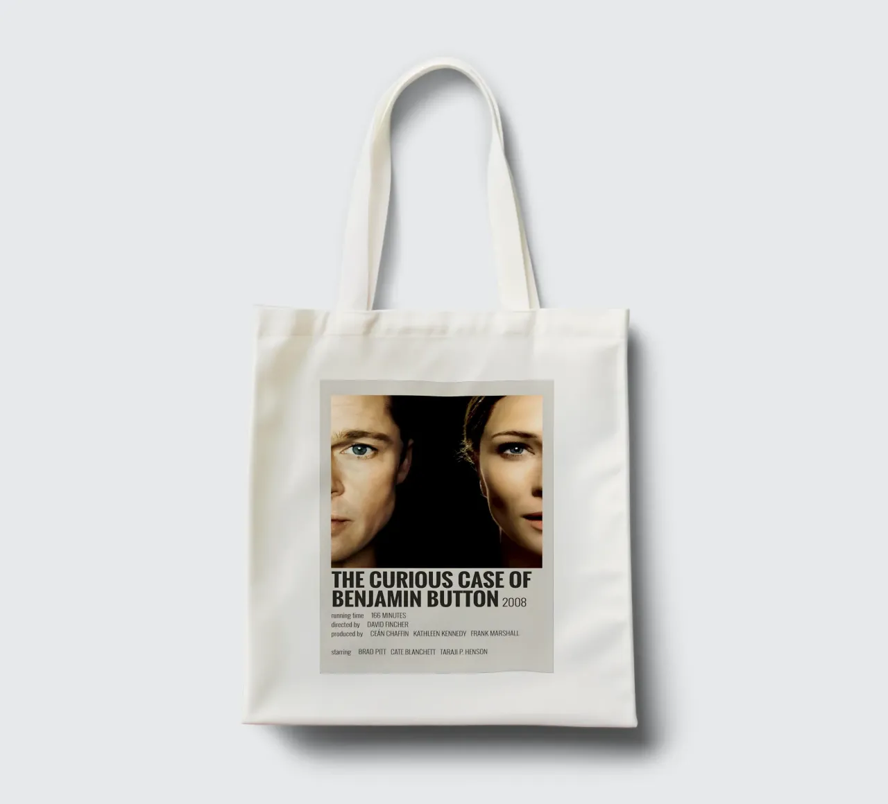 THE CURIOUS CASE OF BENJAMIN BUTTON 2008 borsa in juta da MVFminimalist