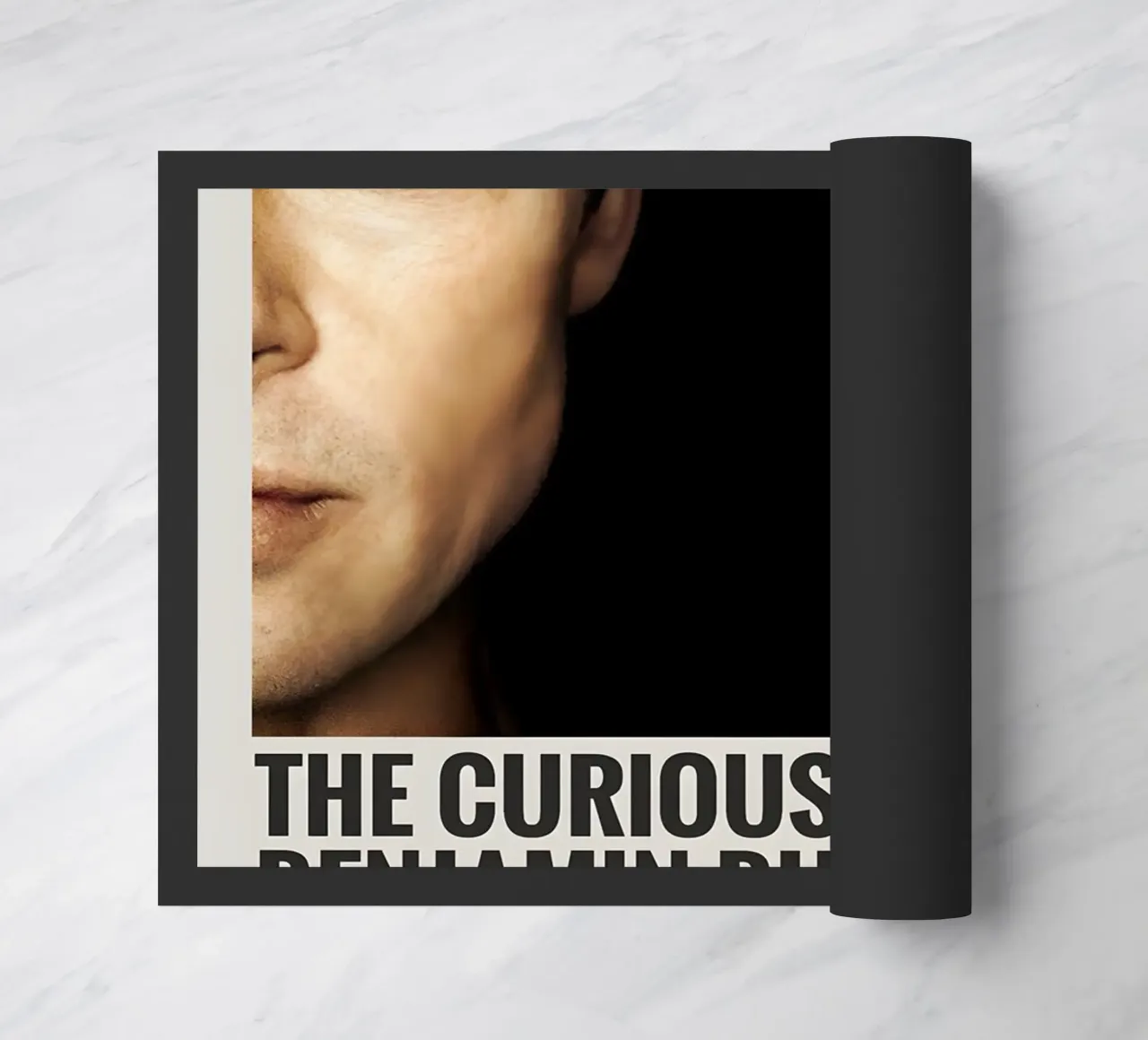 THE CURIOUS CASE OF BENJAMIN BUTTON 2008 deurmat van MVFminimalist