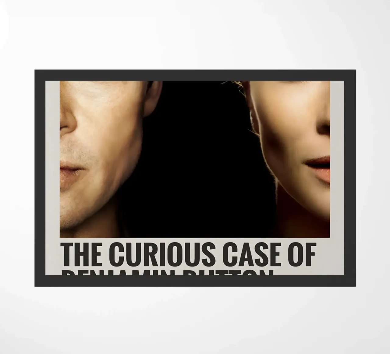 THE CURIOUS CASE OF BENJAMIN BUTTON 2008 deurmat van MVFminimalist