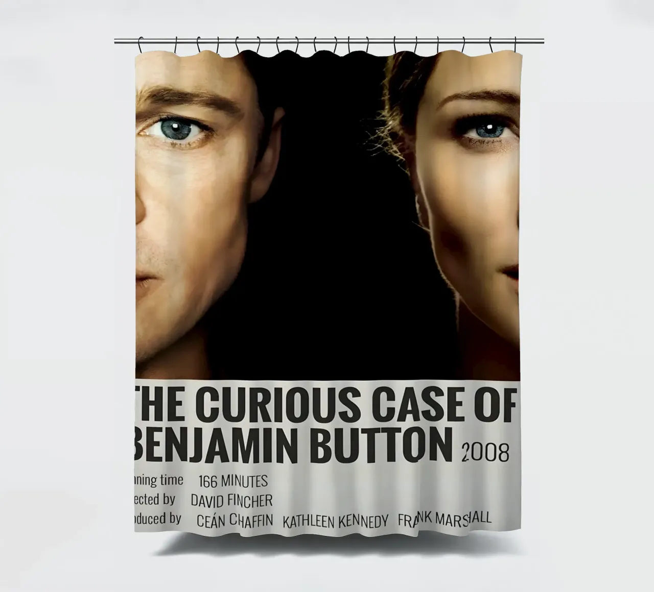 THE CURIOUS CASE OF BENJAMIN BUTTON 2008 tenda da doccia da MVFminimalist