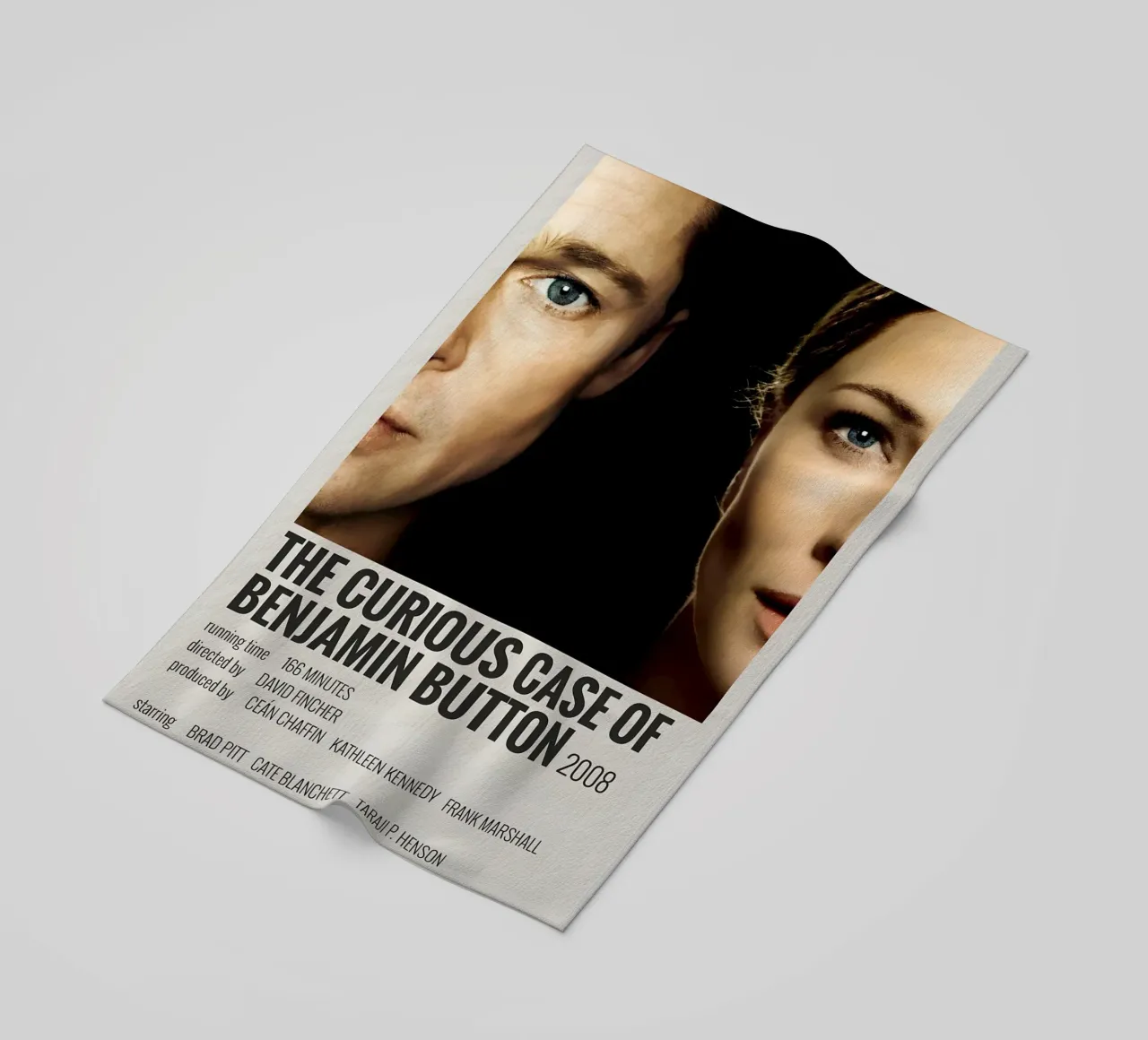 THE CURIOUS CASE OF BENJAMIN BUTTON 2008 telo mare da MVFminimalist