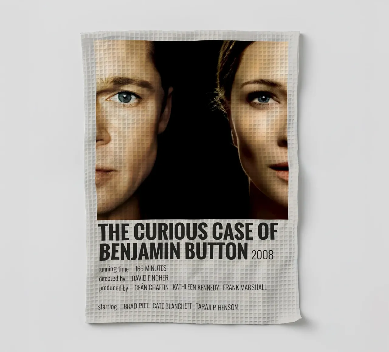 THE CURIOUS CASE OF BENJAMIN BUTTON 2008 torchon de MVFminimalist
