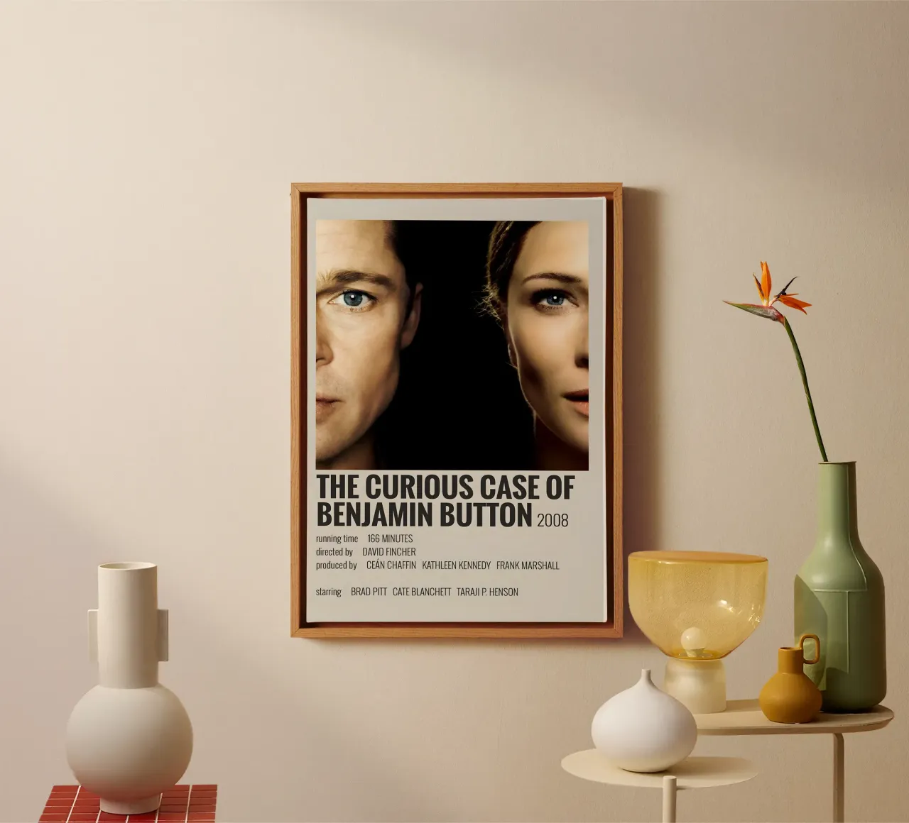 THE CURIOUS CASE OF BENJAMIN BUTTON 2008 canvas van MVFminimalist