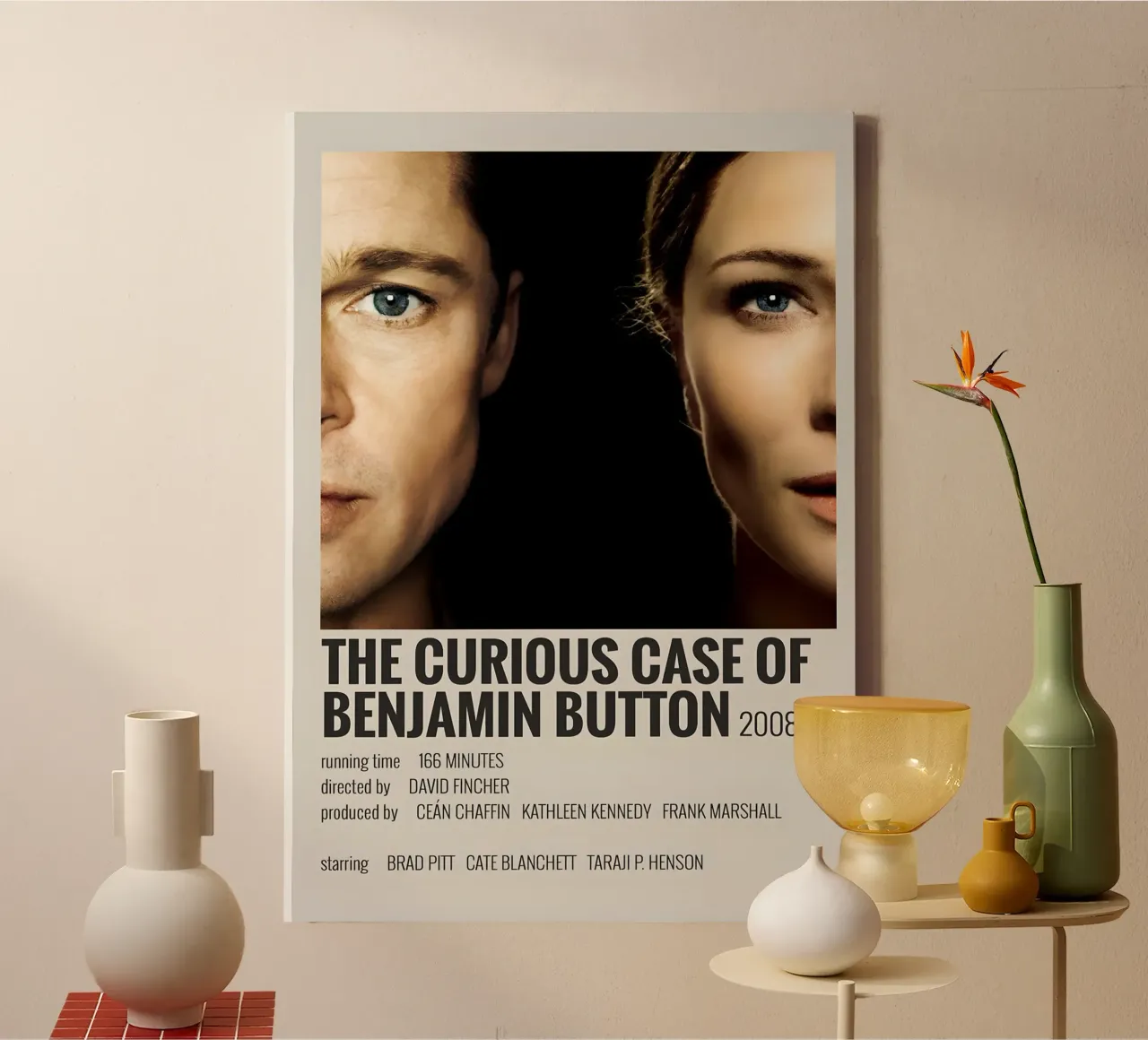 THE CURIOUS CASE OF BENJAMIN BUTTON 2008 canvas van MVFminimalist