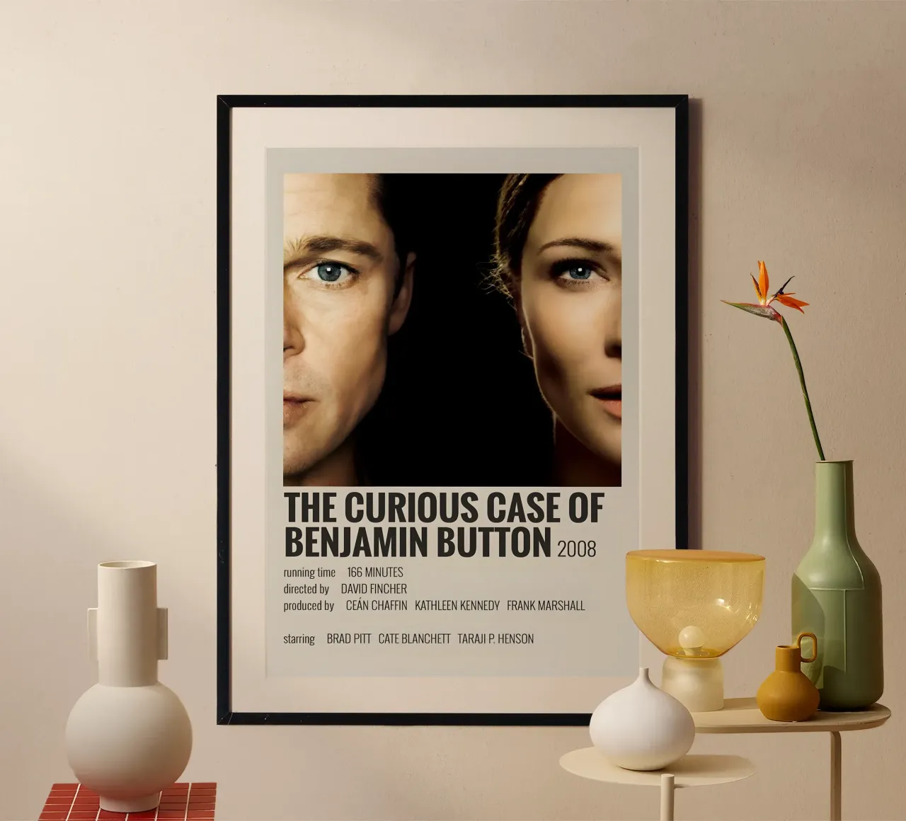 THE CURIOUS CASE OF BENJAMIN BUTTON 2008 carta hahnemühle da MVFminimalist