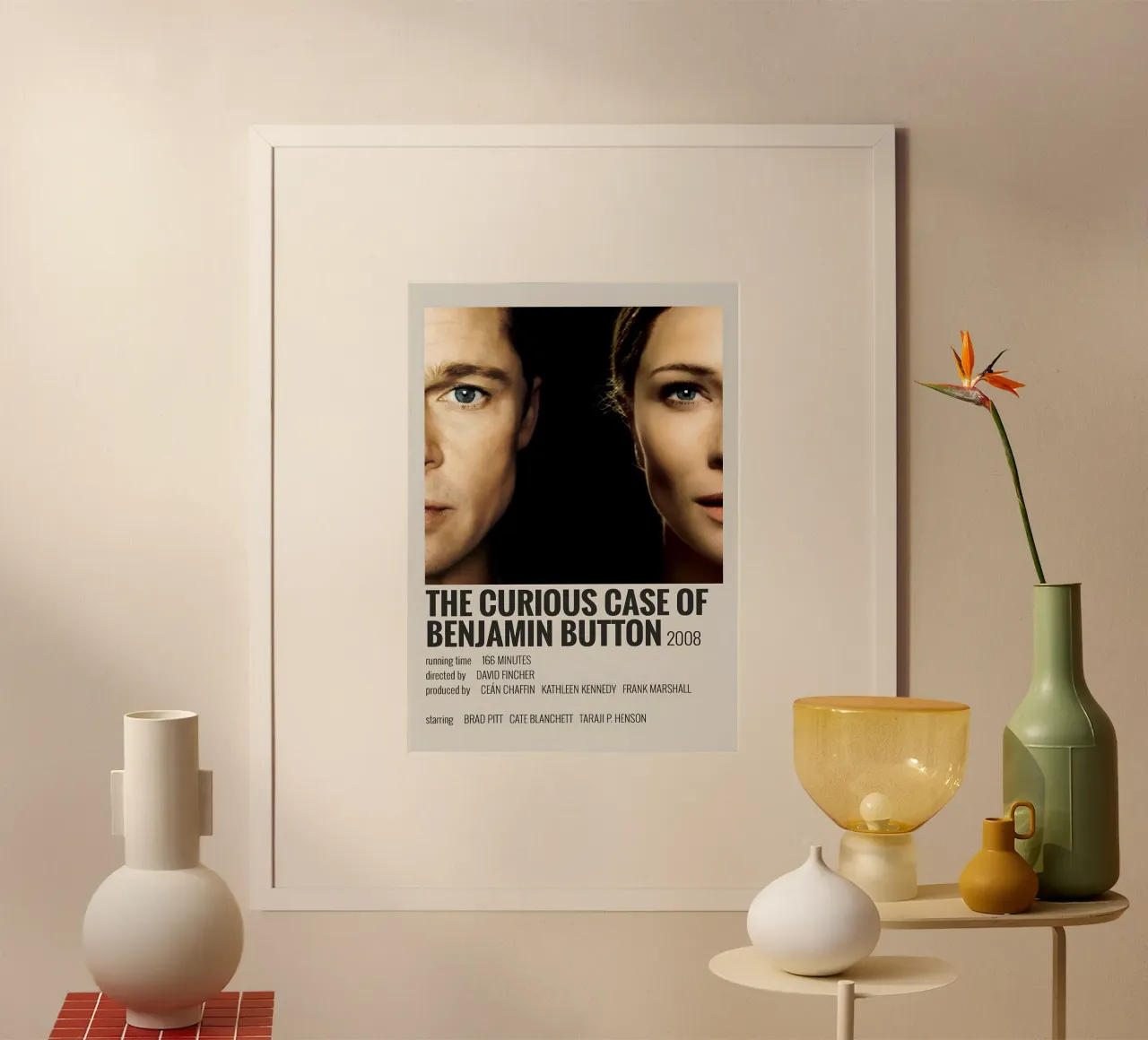 THE CURIOUS CASE OF BENJAMIN BUTTON 2008 carta hahnemühle da MVFminimalist