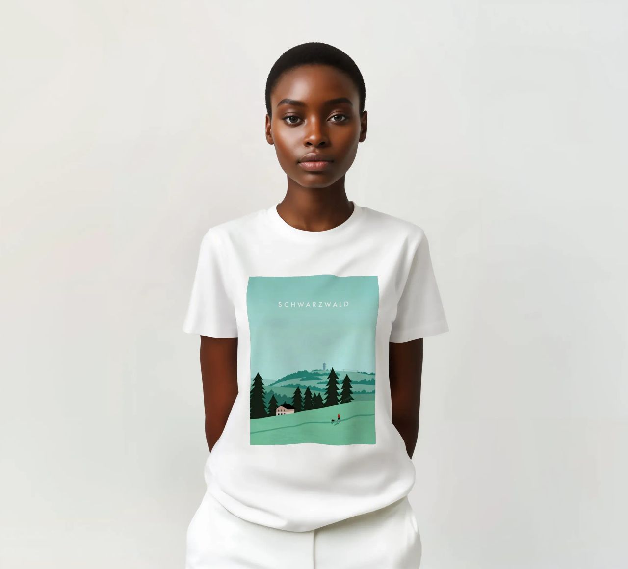 Schwarzwald T-Shirt von Katinka Reinke